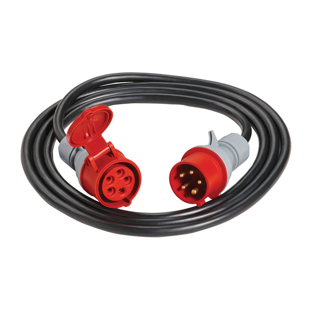 Clarke 2.5m 400V 16Amp Plug and Socket Connecting Lead