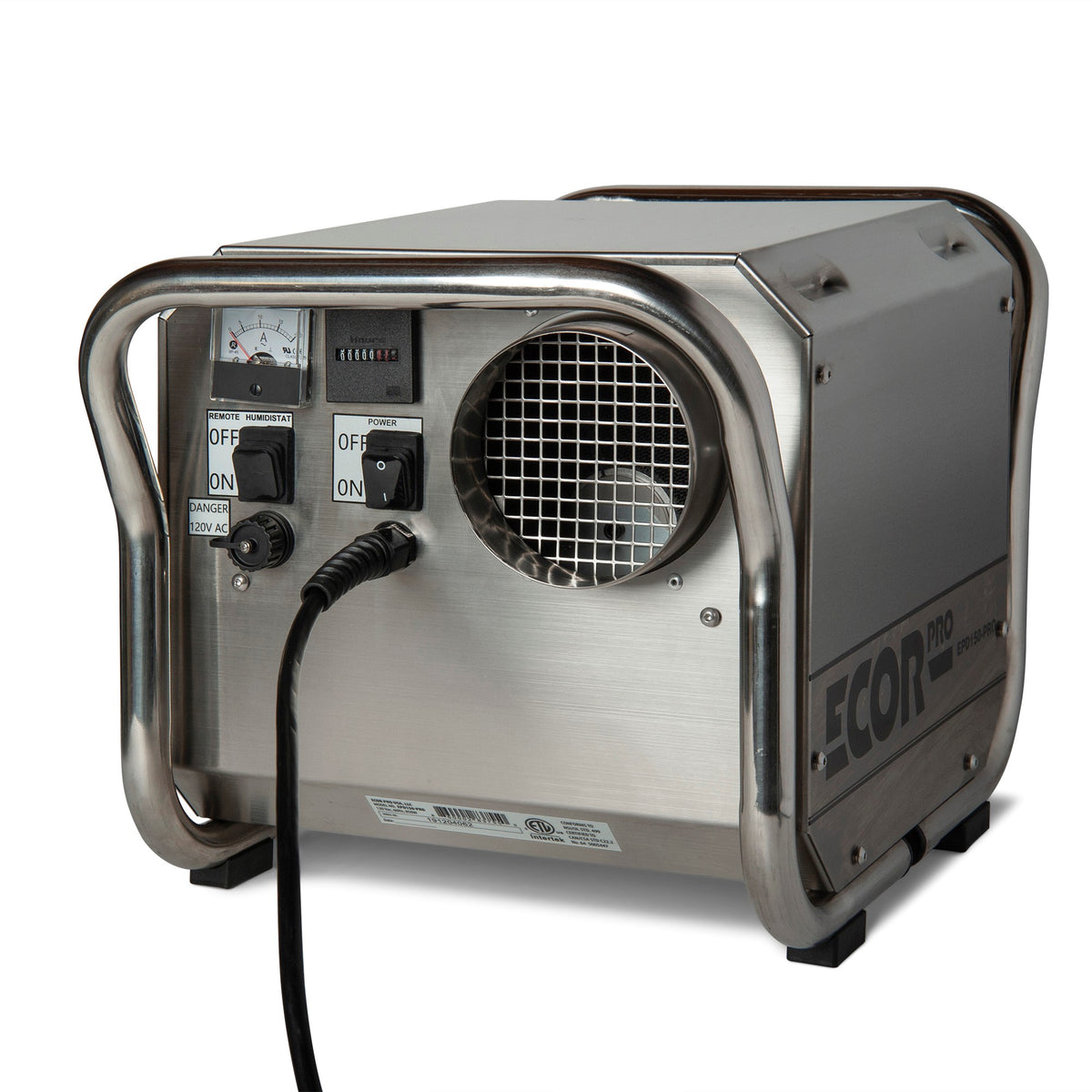 Ecor Pro DH2500 INOX 35L/Day Desiccant Dehumidifier
