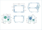 Ecor Pro DH3500 INOX 45L/Day Desiccant Dehumidifier