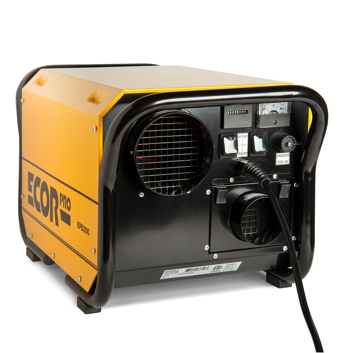 Ecor Pro DH3500 DryFan 45L/Day Desiccant Dehumidifier