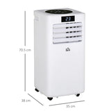 HOMCOM 7000 BTU Air Conditioning Unit 3-in-1 Portable Air Conditioner