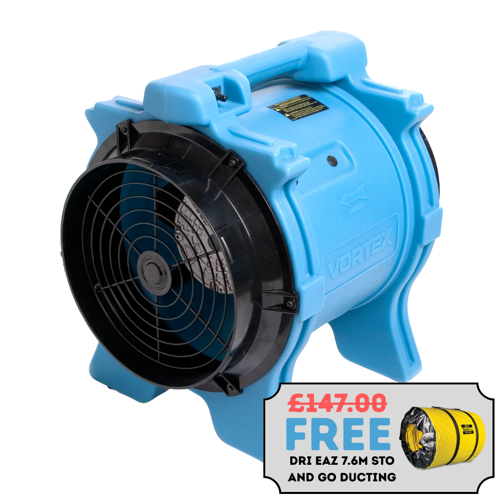 Dri-Eaz Vortex Axial Ventilation Fan 230v/110v