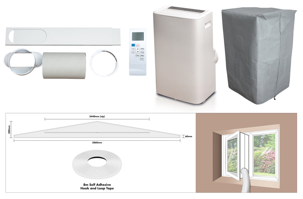Prem-I-Air EH1924 12000 BTU Portable Air Conditioner