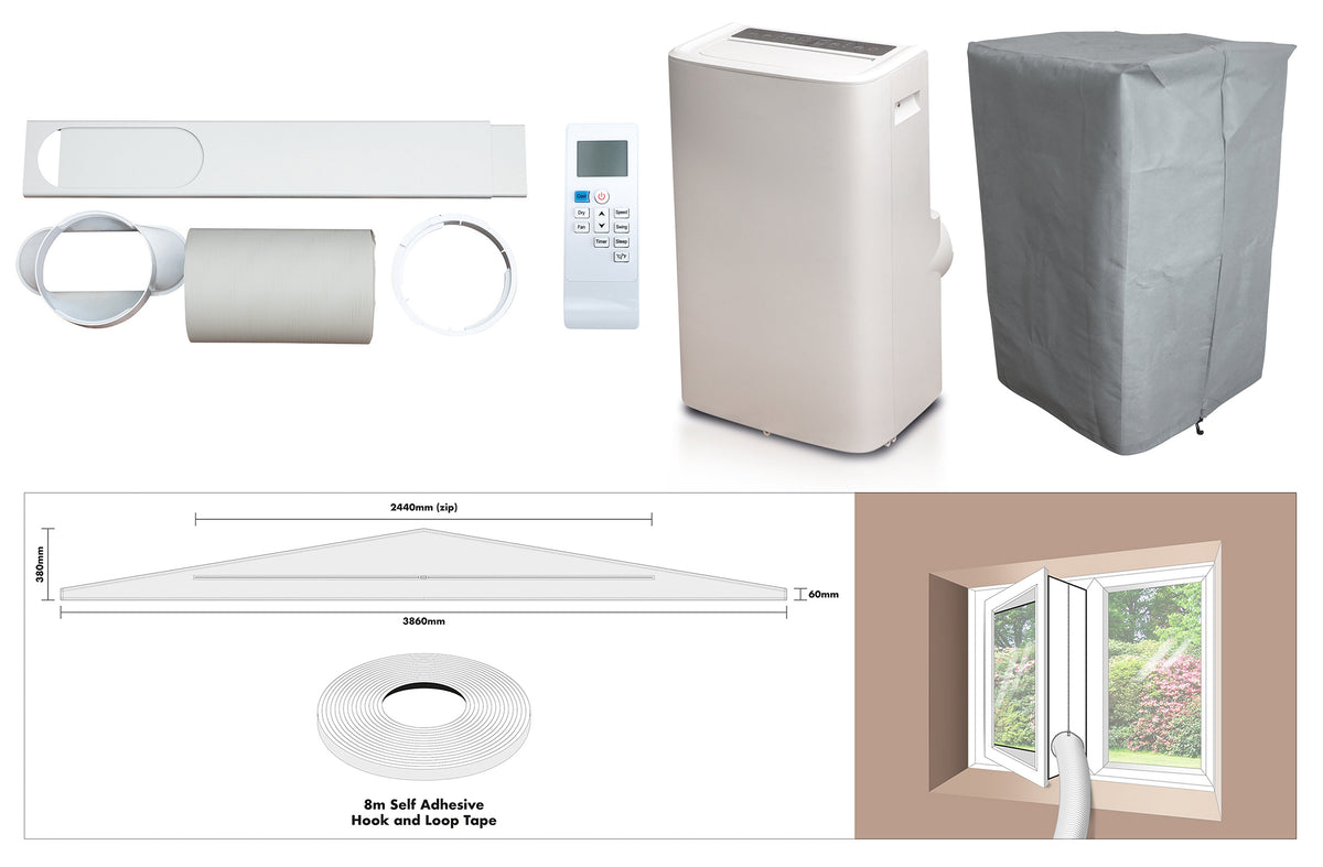 Prem-I-Air EH1924 12000 BTU Portable Air Conditioner