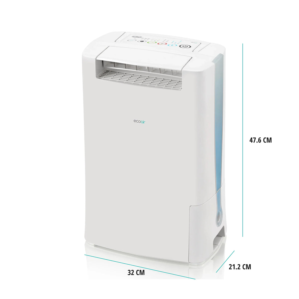 EcoAir DD128 8L/Day Desiccant Dehumidifier