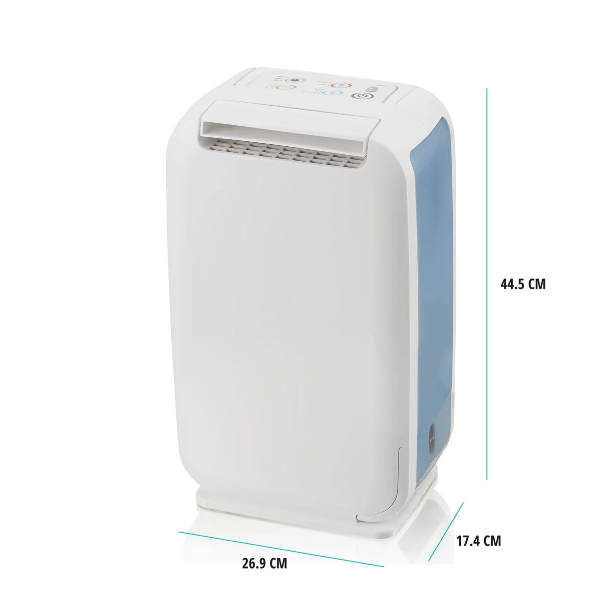 EcoAir DD1 MINI 6 Liter Per Day Desiccant Dehumidifier with 4 in 1 Anti Allergy Filter