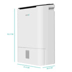 EcoAir DD2 Simple 9L/Day Desiccant Dehumidifier