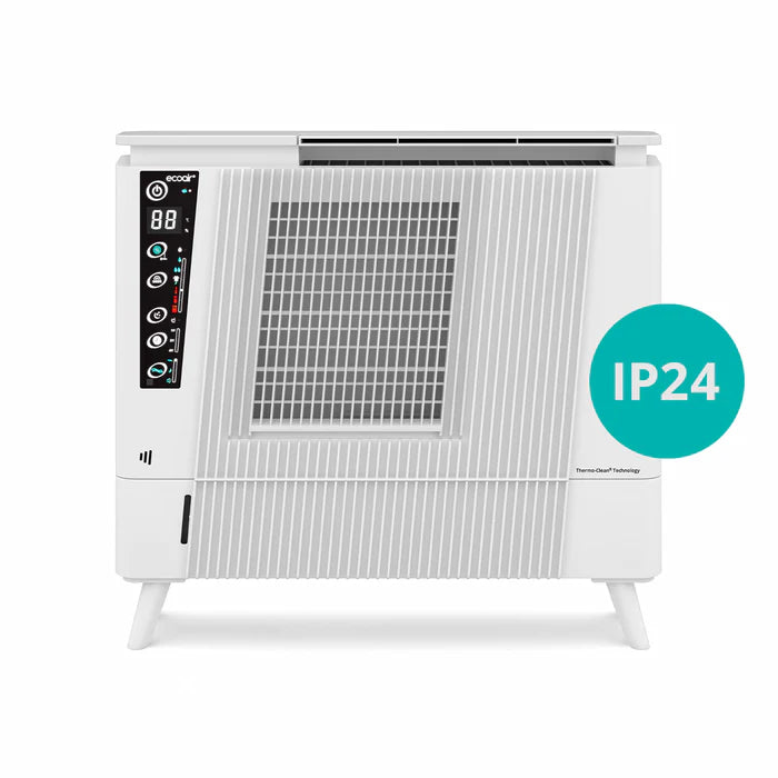 EcoAir DDWH10 Desiccant Dehumidifier & Heater 6L/Day, IP24, Remote Control – Wall Mount or Free Standing