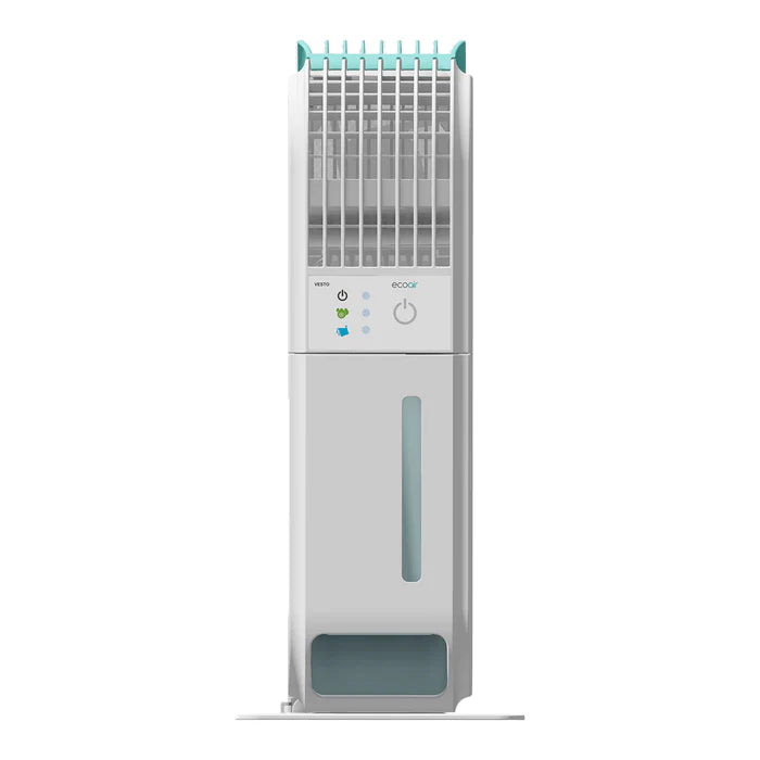 EcoAir Vesto 400ml/Day Mini Dehumidifier with Photocatalyst Air Purification & Nano Silver Filter – Compact for Cupboards, Wardrobes & Small Spaces