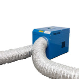 Broughton Blue Giant FF3 3kw Portable Fan Heater - Includes Spigot for Ducting