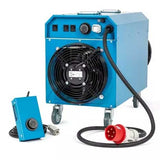 Broughton FFHT32 Blue Giant 18kw 400v Portable Fan Heater - Includes Wired Remote