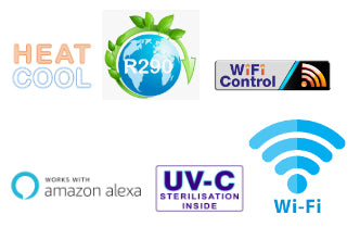 Lux Air KYR35-GW/LUX 12000 BTU Portable Air Conditioner