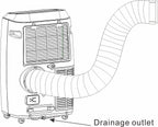 Lux Air KYR25-CO/LUX 9000 BTU Portable Air Conditioner