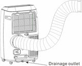 Lux Air KYR55-GW/LUX 18000 BTU Portable Air Conditioning Unit