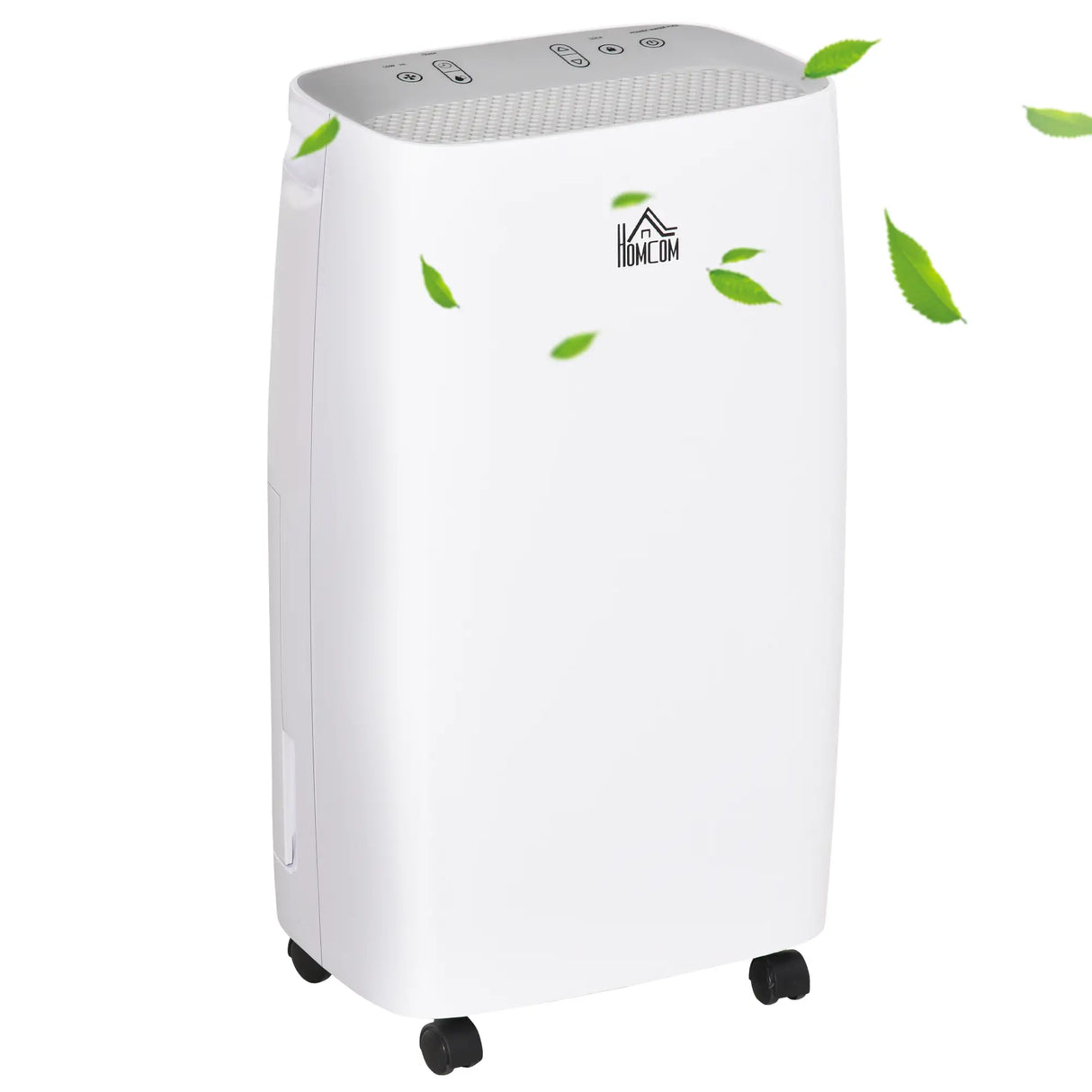 Homcom 12L/Day Dehumidifier with Continuous Drainage