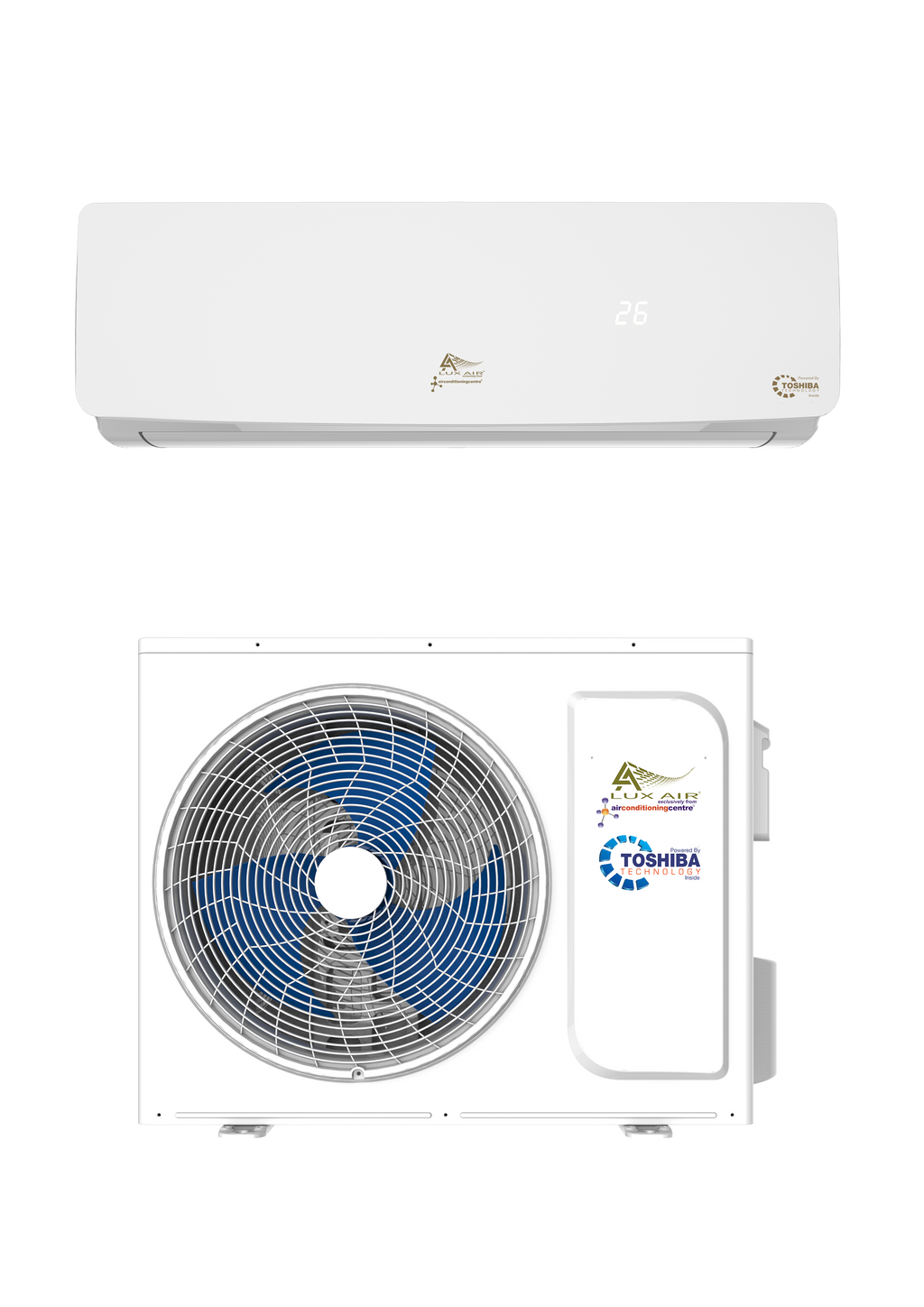 Lux Air KFR23IW/LUX 2.7kW Wall Mounted Split System