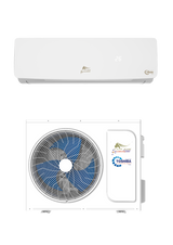 Lux Air KFR23IW/LUX Smart WiFi Split Air Conditioning Kit - 2.7kW in White Gloss Finish