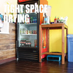 XPower PL-700A Low Profile Air Mover operating in a cafe