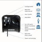 Ecor Pro DH2500 DryFan 35L/Day Desiccant Dehumidifier