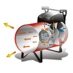 Arcotherm GP105M 108.81kW Direct LPG Space Heater