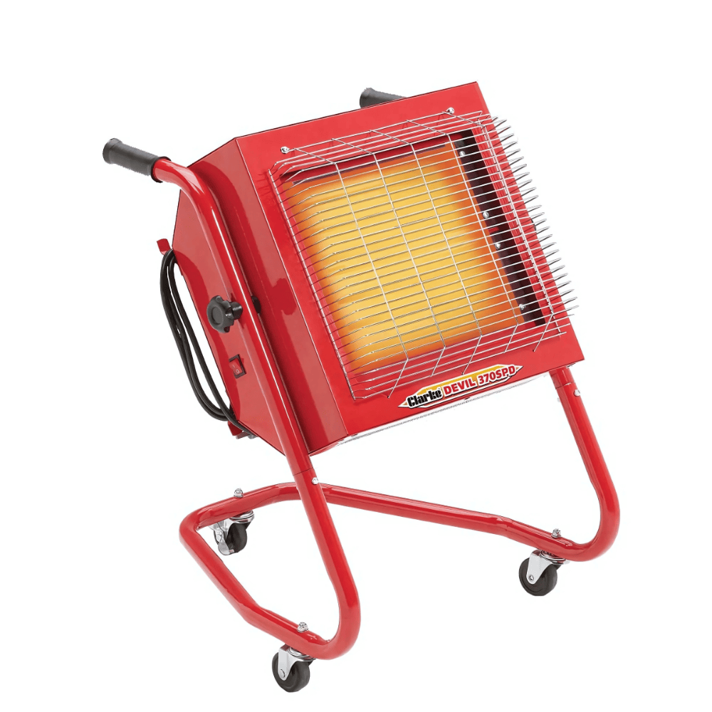 Clarke Devil 370SPD 2.8kW Quartz Halogen Infrared Heater