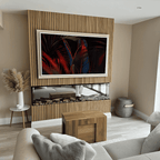 TruFlame 1.5kW Media Wall Electric Fireplace