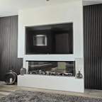 TruFlame 1.5kW Media Wall Electric Fireplace