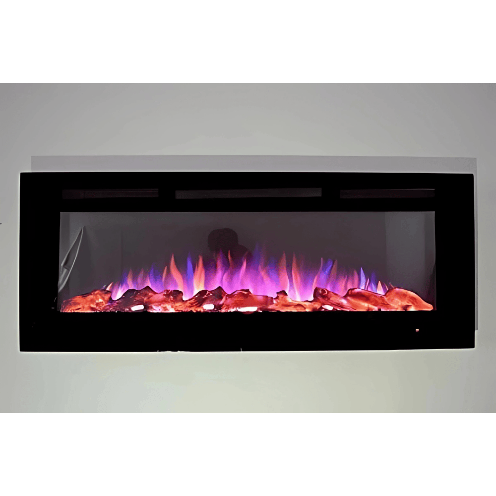 TruFlame Black 1.5kW Wall Mounted Electric Fireplace