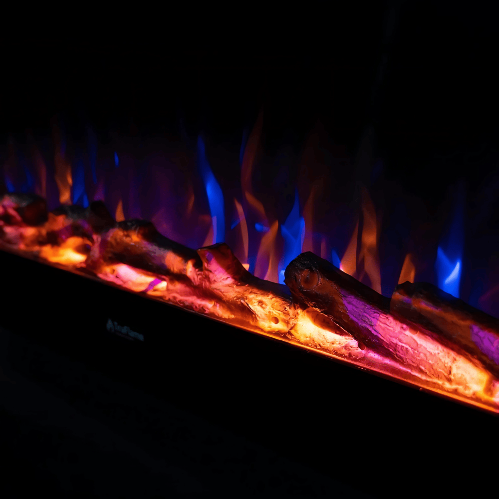 TruFlame Black 1.5kW Wall Mounted Electric Fireplace