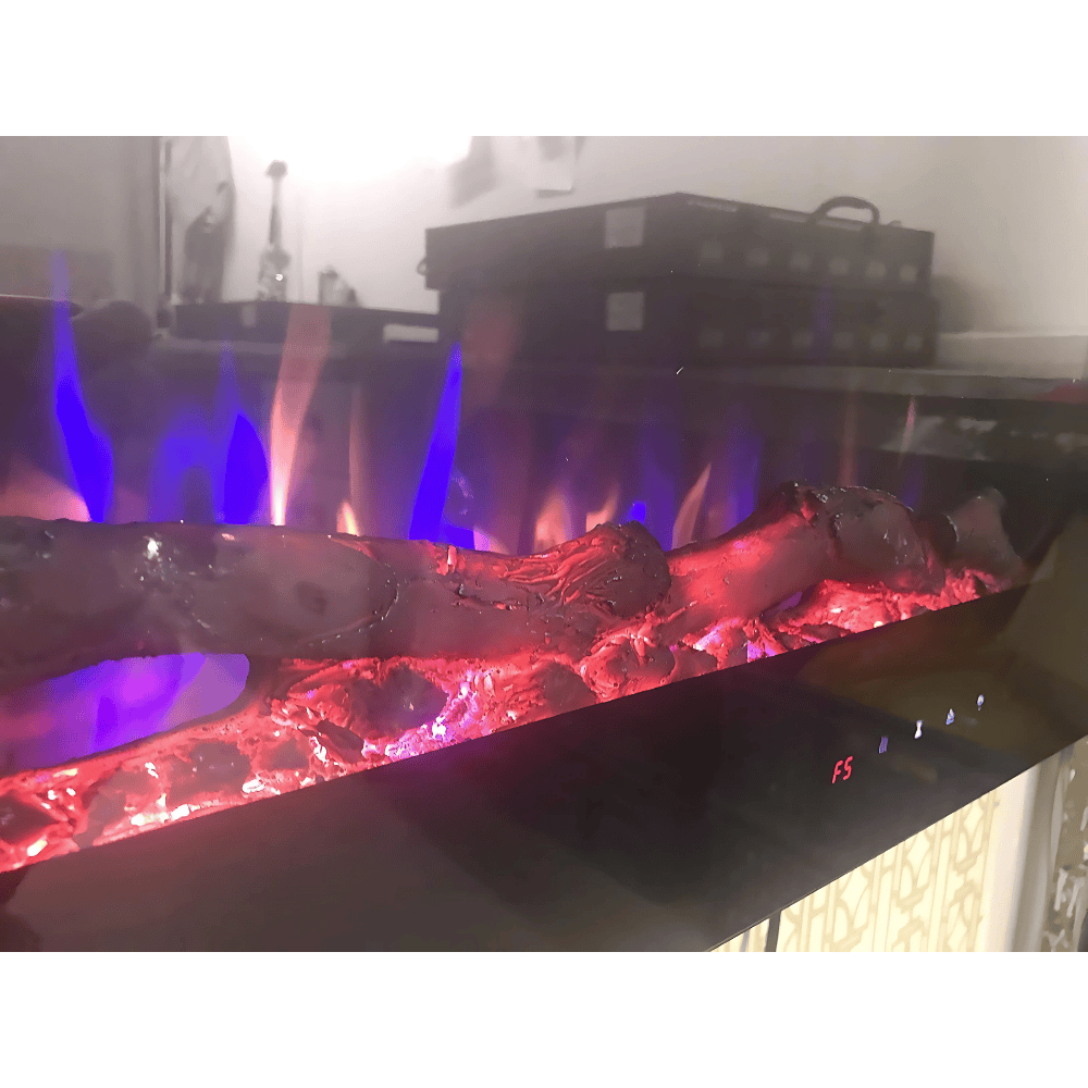 TruFlame Black 1.5kW Wall Mounted Electric Fireplace