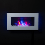 TruFlame 73cm Flat Glass Wall Mounted Electric Fireplace