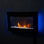 TruFlame 73cm Arched Glass Wall Mounted Electric Fireplace