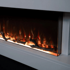 TruFlame 60 inch White Mantelpiece Electric Fireplace