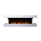TruFlame 60 inch White Mantelpiece Electric Fireplace