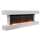 TruFlame 60 inch White Mantelpiece Electric Fireplace