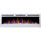 TruFlame White 1.5kW Wall Mounted Electric Fireplace