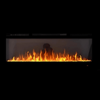 TruFlame Black 1.5kW Wall Mounted Electric Fireplace