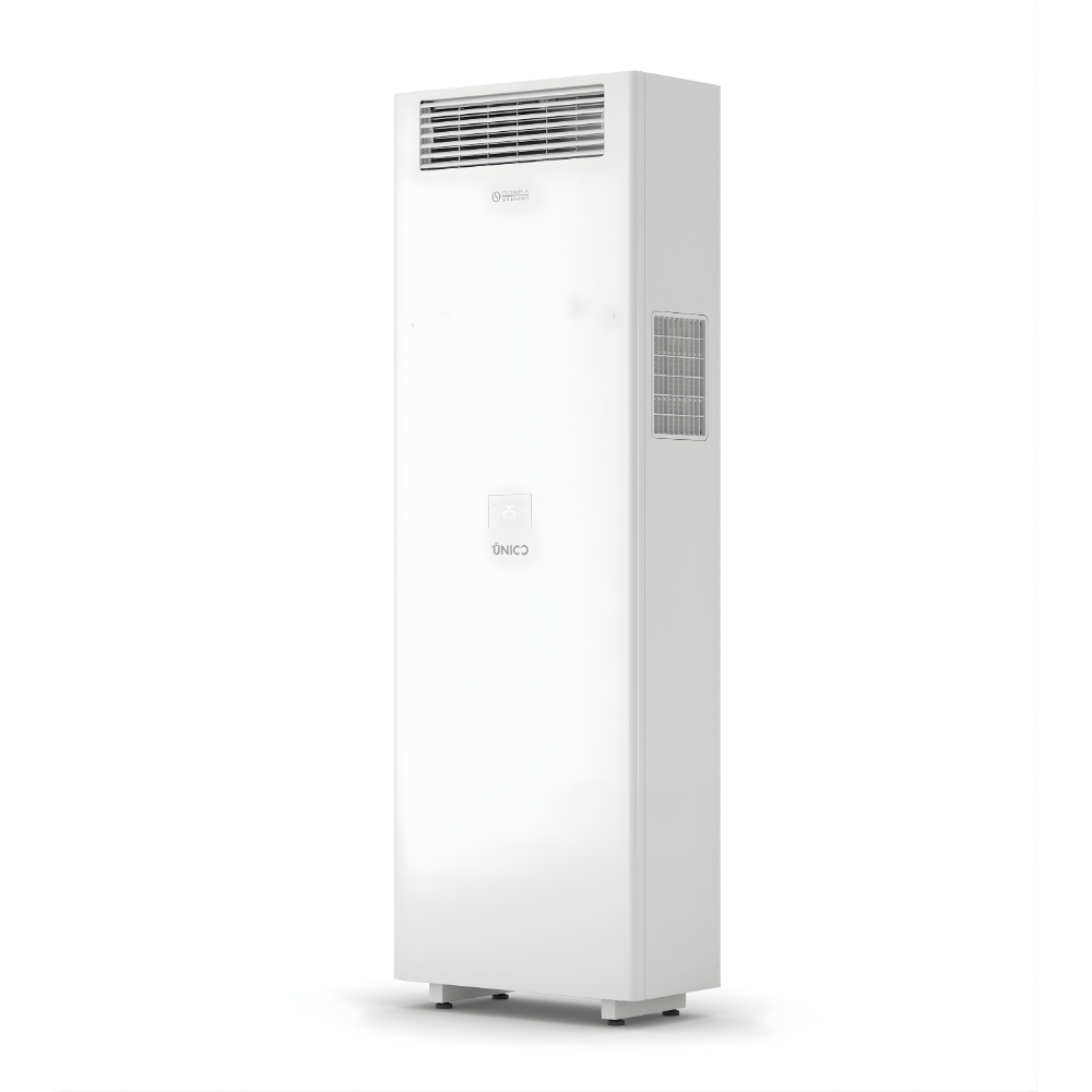 NEW 2025 Olimpia Splendid Unico Vertical 3.5kW 12000 BTU All-in-One Air Conditioning Unit with Heat Pump