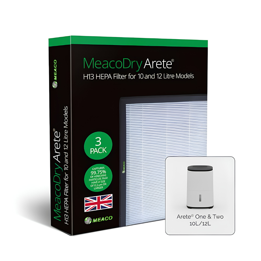 MeacoDry Arete® H13 10L and 12L HEPA Filter Pack