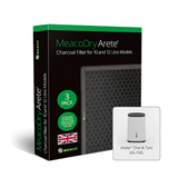 MeacoDry Arete® H13 10L and 12L Charcoal Filter Pack