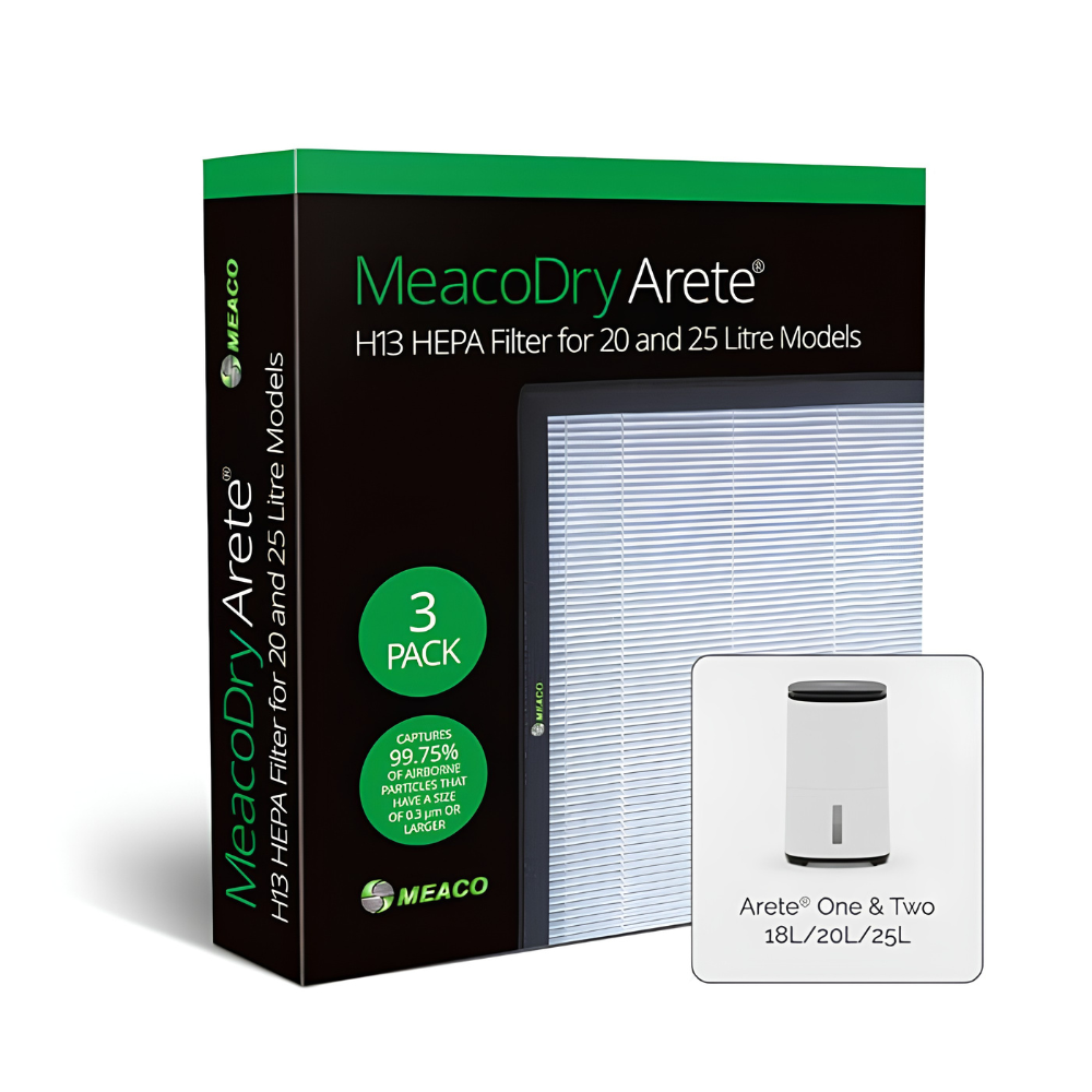 MeacoDry Arete® H13 20L and 25L HEPA Filter Pack