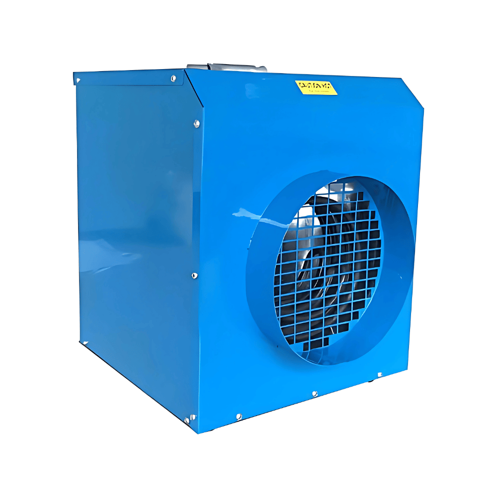 Broughton Blue Giant FF3 3kw Portable Fan Heater - Includes Spigot for Ducting