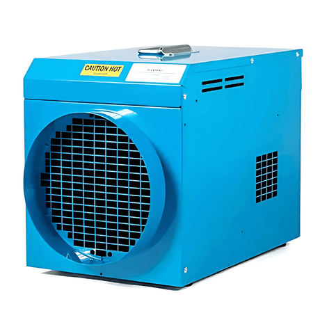 Broughton Blue Giant FF13 3kw Portable Fan Heater - 400V