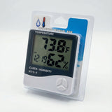 Digital Weather Station Clock - Temperature and Humidity Display