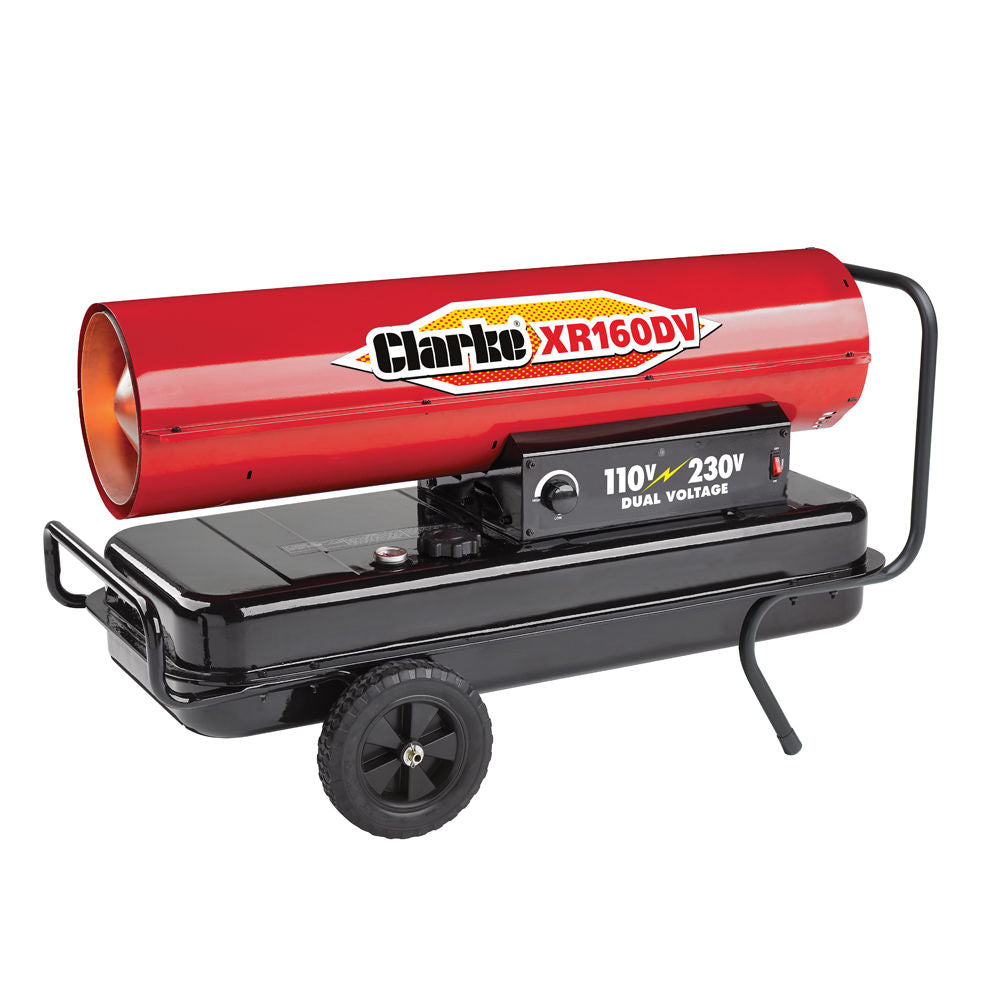 Clarke 46.9kW Dual-Voltage Diesel Industrial Space Heater