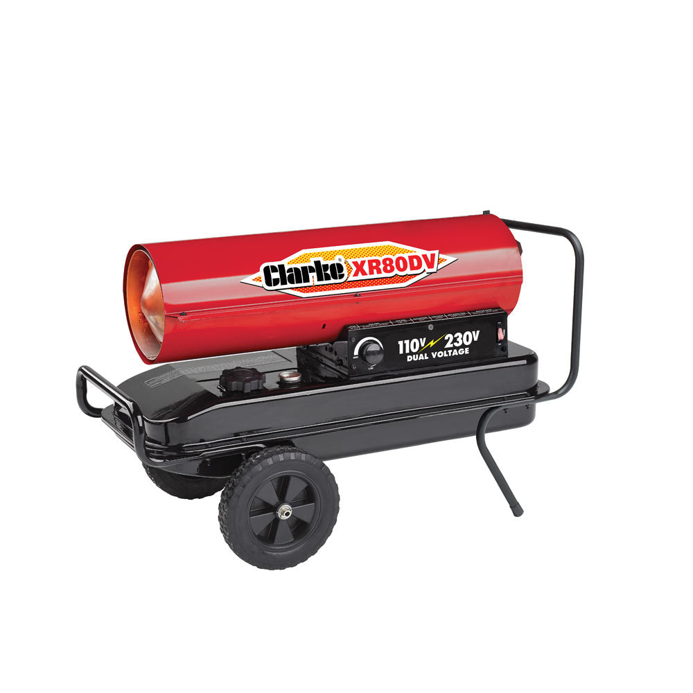 Clarke 20.5kW Dual-Voltage Diesel Industrial Space Heater