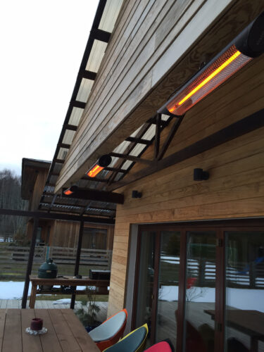 Veito Blade 2000W Patio Carbon Infrared Heater