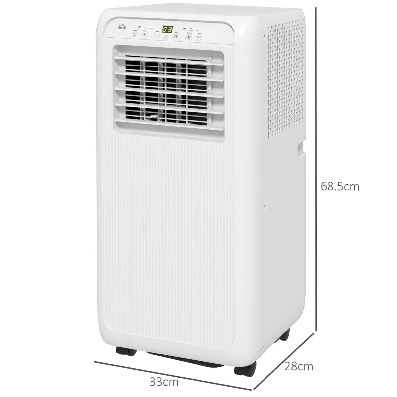 HOMCOM 7000 BTU Mobile Air Conditioner with Dehumidifier