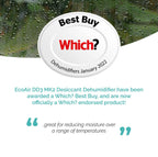 EcoAir DD3 Classic MK3 11L/Day Desiccant Dehumidifier