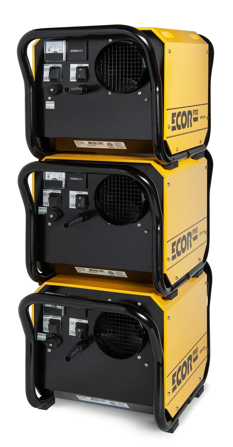 Ecor Pro DH2511 DryFan 35L/Day Desiccant Dehumidifier